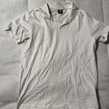 Polo FSBN blanc coupe Slim Fit Taille M