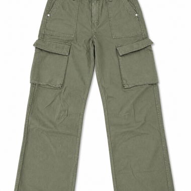 Pantalon cargo vert