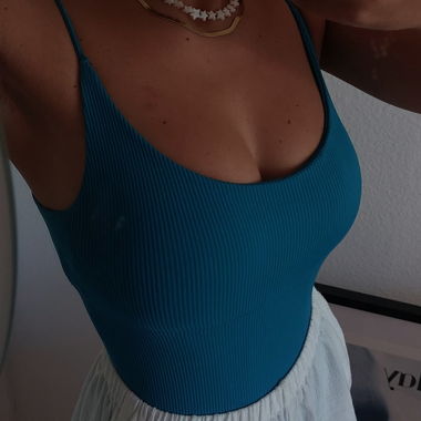 Blue bodysuit -- ValleyGirl Australia 