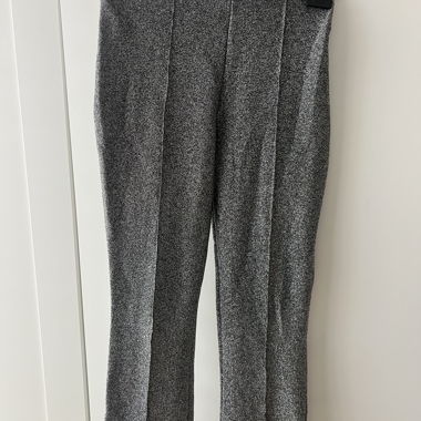 Pantaloni flare glitter