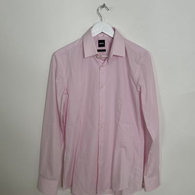 BOSS Slim Fit Pink Shirt