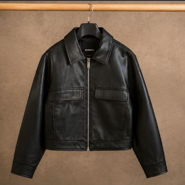Bershka Kunstlederjacke