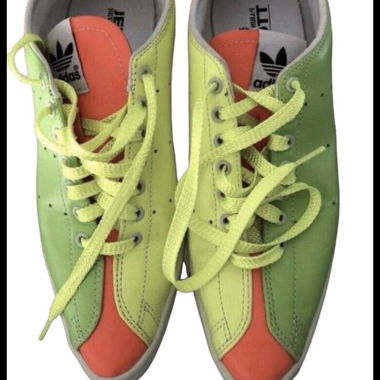 Adidas Jeremy Scott Bowling shoes neon Gr 8 unisex
