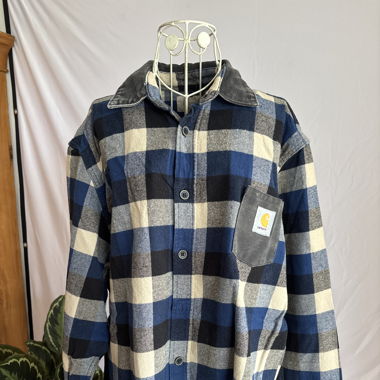 blaues Holzfäller Hemd von Carhartt