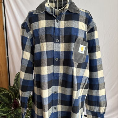 blaues Holzfäller Hemd von Carhartt