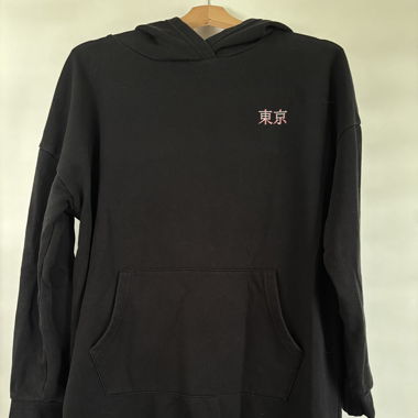 Langer Hoodie
