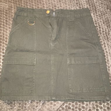 Olive Green Skirt
