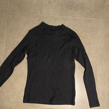 Black turtleneck 