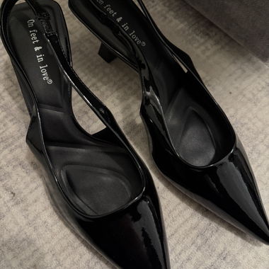 Escarpins Slingback à bout pointu