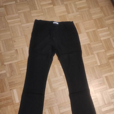 Pantalon en lin bleu marine taille S, jamais porté