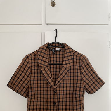 H&M Divided Checkered Top 