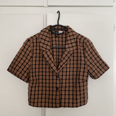Top Quadrettato H&M Divided