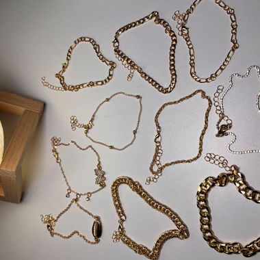 10 Modeschmuck Armband-Set