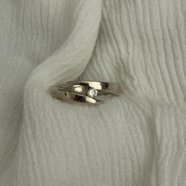 Silver ring 925 with stone
