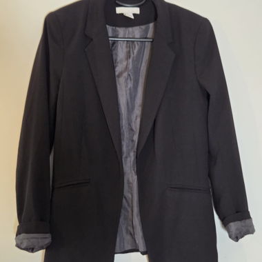H&M Blazer schwarz
