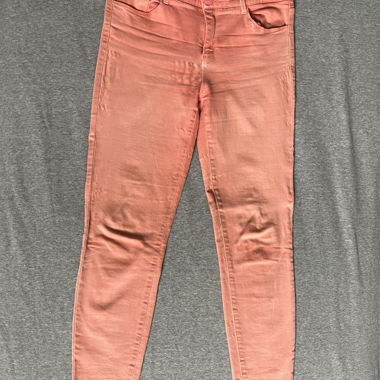 Slim-Fit Jeans, Peach