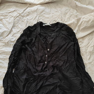 schwarze Bluse