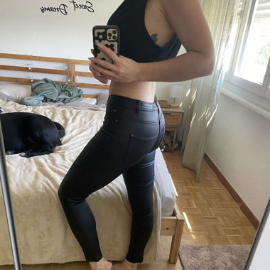 Pantalon cuire