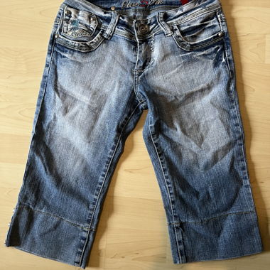 Y2K caprihosen