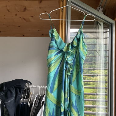 tropical summer dress