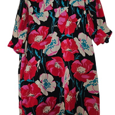 Abito Corto Zara Trafaluc a Fiori M