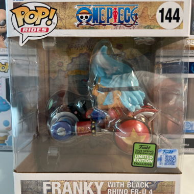 Funko POP! One Piece Franky avec Black Rhino
