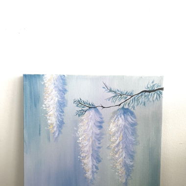 Peinture acrylique, fleurs