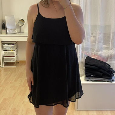 Even&Odd schwarzes Trägerkleid Gr. M