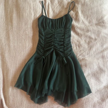 Asymmetrical Strappy Dress