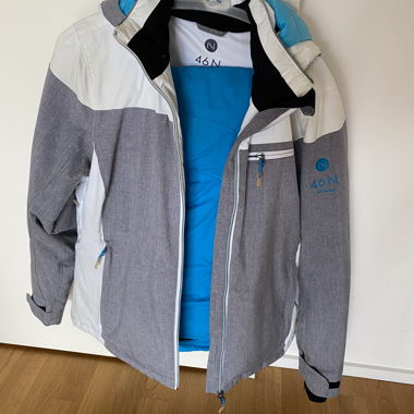 Skianzug 46N grau/blau
