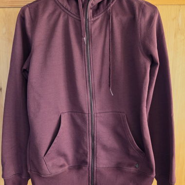 Felpa con zip Volcom da donna S