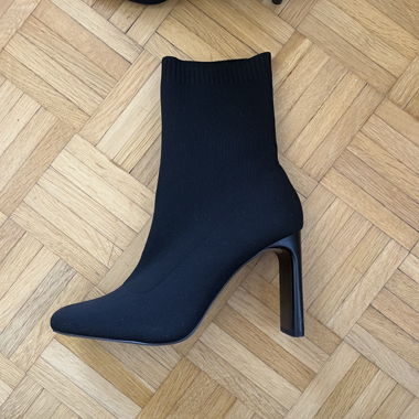 Vegan black heels