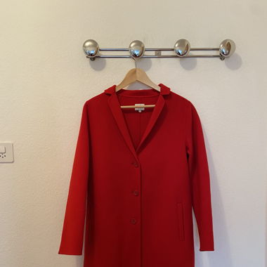 Manteau rouge 