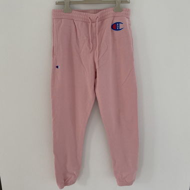 Pantaloni della tuta KITH x Champion rosa, taglia M