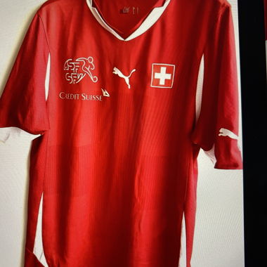 Maglia da calcio Svizzera Puma, taglia M, ottime condizioni