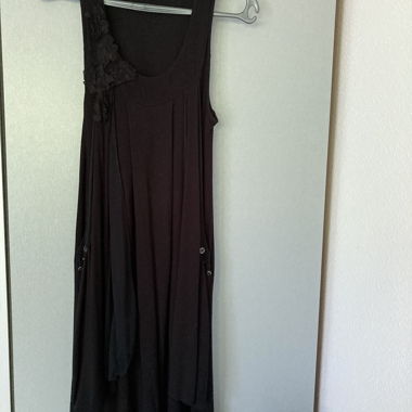 Black Spaghetti Strap Dress