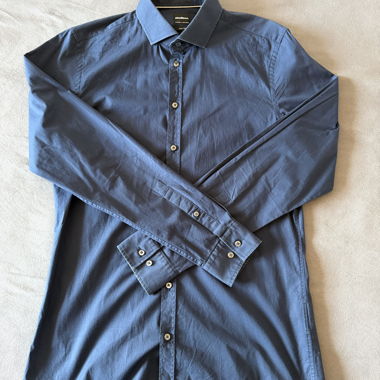 Camicia elegante blu Strellson