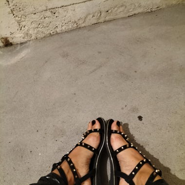 Alte Catwalk Sandalen gr.41