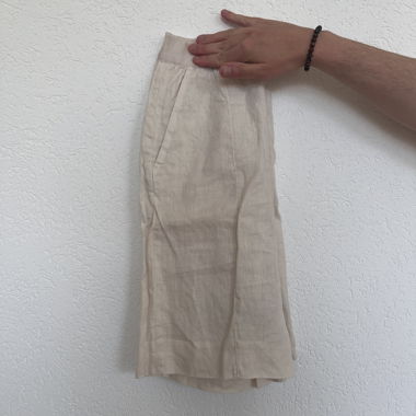 Short en lin beige Arket