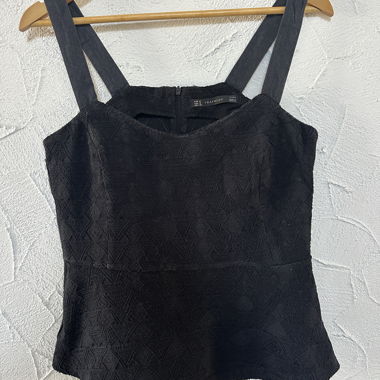 Top nero Zara