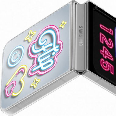 Coque lumineuse Samsung galaxy z fliP 6