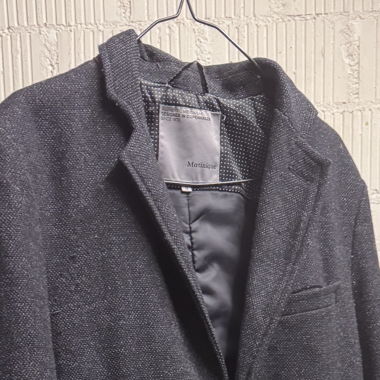 Tweed Mantel S / navy
