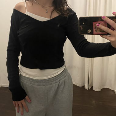 Y2K Long-Sleeve Top