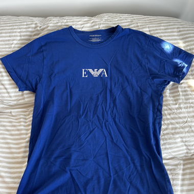 T-shirt Armani blu