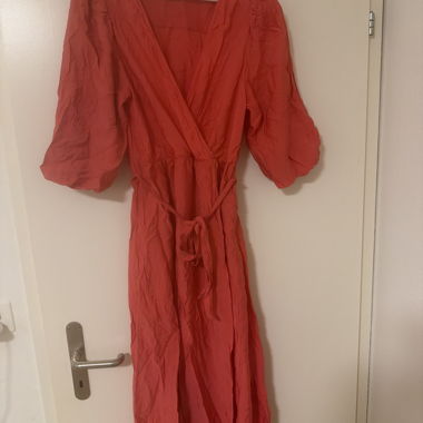 Robe portefeuille rouge