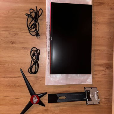AOC Gaming Monitor 24G2U5/BK – 24" IPS, 75 Hz