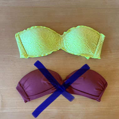 Yellow Bikini Top - Calzedonia