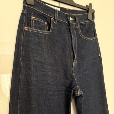 Blaue Highwaist Jeans