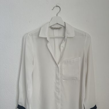 Chemisier transparent Zara