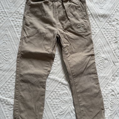Pantaloni per bambini Hummel, beige, tg. 110